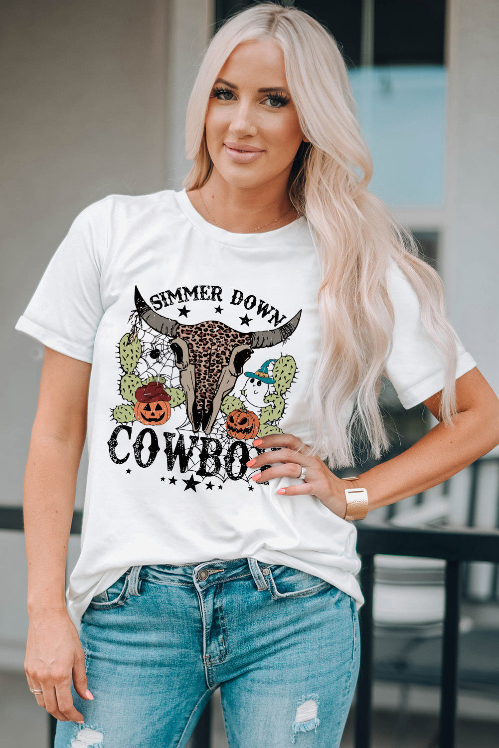 COWBOY Graphic Short Sleeve T-Shirt