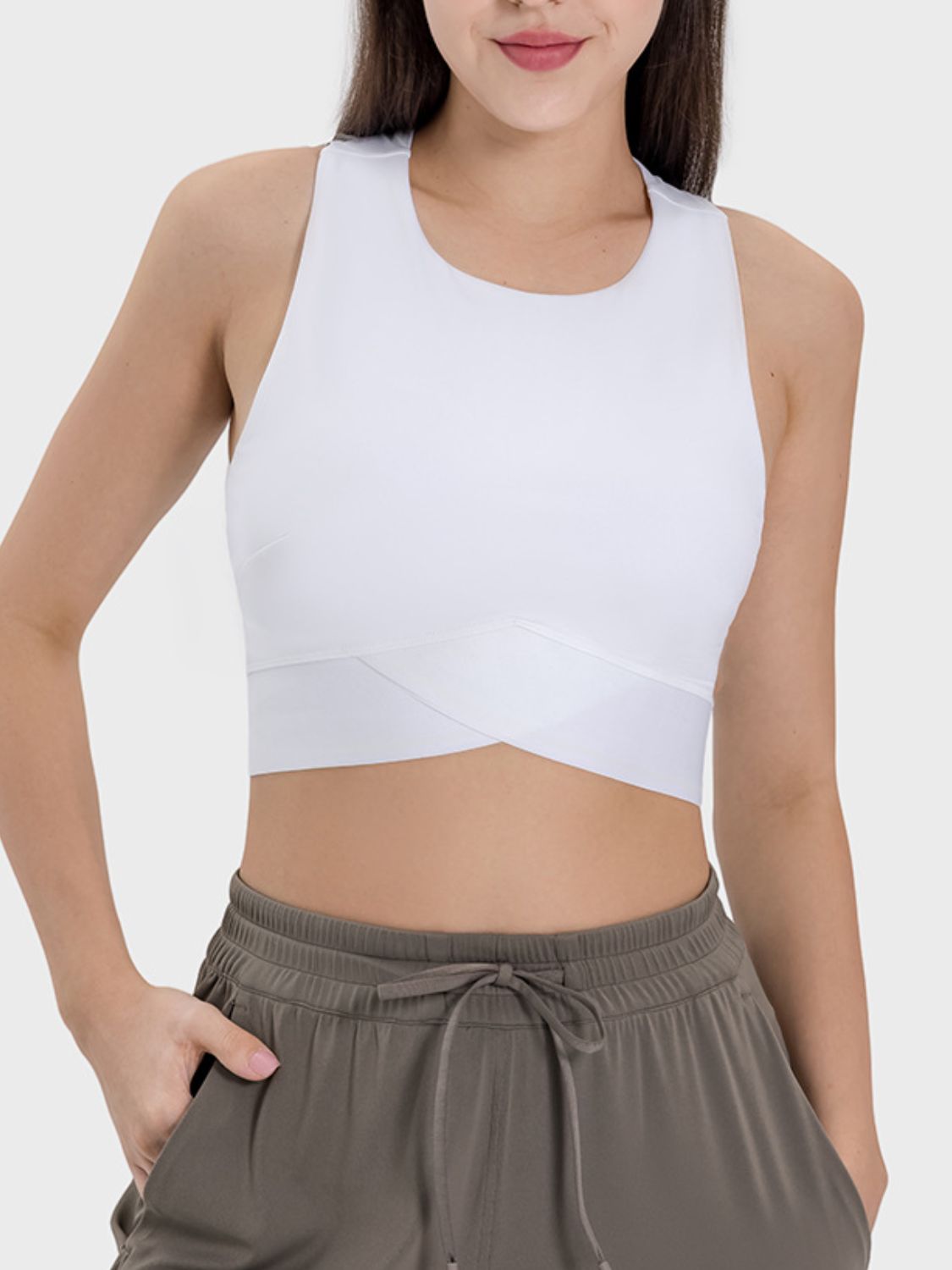 Round Neck Active Tank